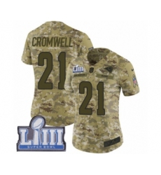 Women's Nike Los Angeles Rams #21 Nolan Cromwell Limited Camo 2018 Salute to Service Super Bowl LIII Bound NFL Jersey