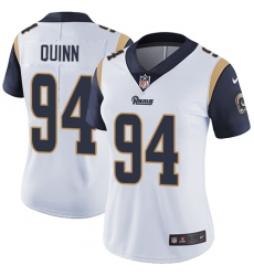 Women's Nike Los Angeles Rams #94 Robert Quinn Elite White NFL Jersey
