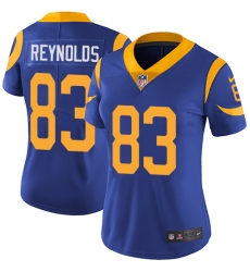 Women's Nike Los Angeles Rams #83 Josh Reynolds Royal Blue Alternate Vapor Untouchable Limited Player NFL Jersey