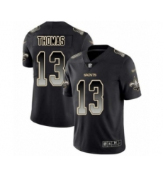 Men's New Orleans Saints #13 Michael Thomas Limited Black Smoke Fashion Football Jersey Men's New Orleans Saints #13 Michael Thomas Limited Black Smoke Fashion Football Jersey