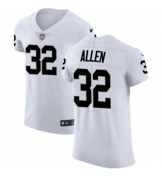 Men's Nike Oakland Raiders #32 Marcus Allen White Vapor Untouchable Elite Player NFL Jersey