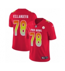 Youth Nike Pittsburgh Steelers #78 Alejandro Villanueva Limited Red AFC 2019 Pro Bowl NFL Jersey Youth Nike Pittsburgh Steelers #78 Alejandro Villanueva Limited Red AFC 2019 Pro Bowl NFL Jersey