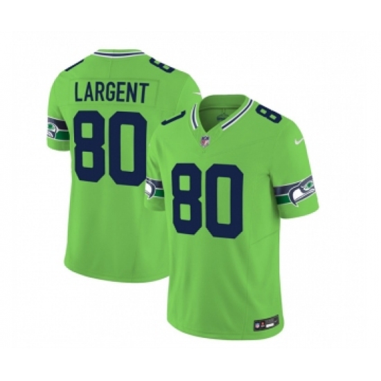 Men's Nike Seattle Seahawks #80 Steve Largent 2023 F.U.S.E. Green Limited Football Stitched Jersey Men's Nike Seattle Seahawks #80 Steve Largent 2023 F.U.S.E. Green Limited Football Stitched Jersey
