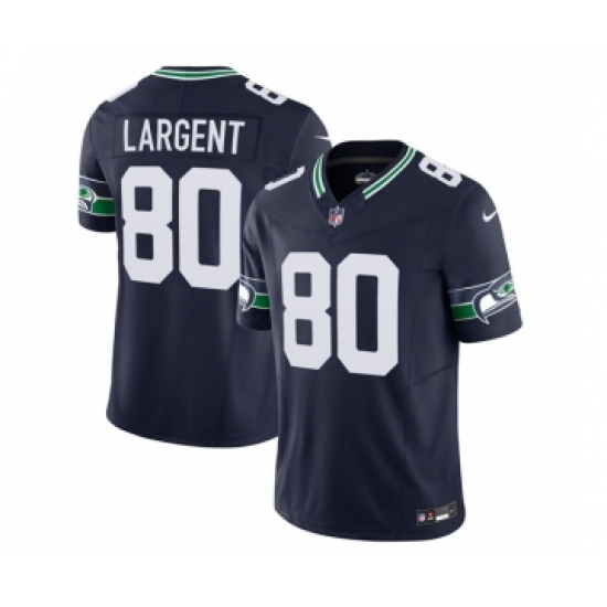 Men's Nike Seattle Seahawks #80 Steve Largent 2023 F.U.S.E. Navy Limited Football Stitched Jersey Men's Nike Seattle Seahawks #80 Steve Largent 2023 F.U.S.E. Navy Limited Football Stitched Jersey
