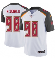 Youth Nike Tampa Bay Buccaneers #98 Clinton McDonald Elite White NFL Jersey