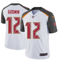Youth Nike Tampa Bay Buccaneers #12 Chris Godwin Elite White NFL Jersey