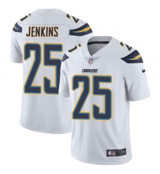 Youth Nike Los Angeles Chargers #25 Rayshawn Jenkins White Vapor Untouchable Limited Player NFL Jersey