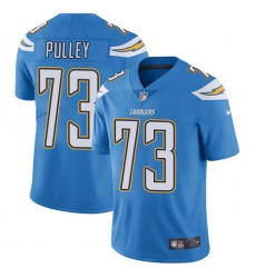 Men's Nike Los Angeles Chargers #73 Spencer Pulley Electric Blue Alternate Vapor Untouchable Limited Player NFL Jersey