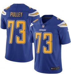 Youth Nike Los Angeles Chargers #73 Spencer Pulley Limited Electric Blue Rush Vapor Untouchable NFL Jersey
