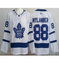 Men's Toronto Maple Leafs #88 William Nylander White Authentic Jersey