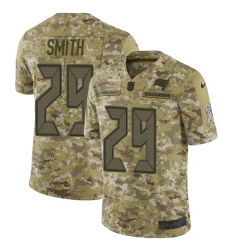 Youth Nike Tampa Bay Buccaneers #29 Ryan Smith Limited Camo 2018 Salute to Service NFL Jersey