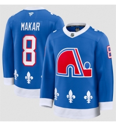 Men's Colorado Avalanche #8 Cale Makar Blue 2025 Alternate Stitched Jersey