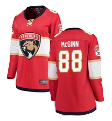 Women's Florida Panthers #88 Jamie McGinn Fanatics Branded Red Home Breakaway NHL Jersey