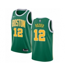 Men's Nike Boston Celtics #12 Terry Rozier Green Swingman Jersey - Earned Edition