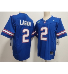 Men's Florida Gators #2 DJ Lagway Royal F.U.S.E. Stitched Jersey