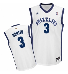 Women's Adidas Memphis Grizzlies #3 Jevon Carter Swingman White Home NBA Jersey