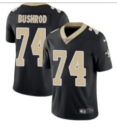 Men's New Orleans Saints #74 Jermon Bushrod Black Vapor Limited Stitched Jersey