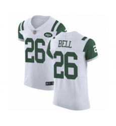 Men's New York Jets #26 Le Veon Bell White Vapor Untouchable Elite Player Football Jersey