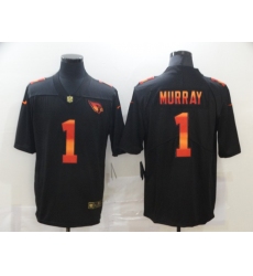 Men's Arizona Cardinals #1 Kyler Murray Black colorful Nike Limited Jersey