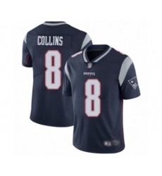 Men's New England Patriots #8 Jamie Collins Navy Blue Team Color Vapor Untouchable Limited Player Football Jersey
