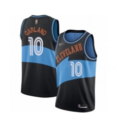 Women's Cleveland Cavaliers #10 Darius Garland Swingman Black Hardwood Classics Finished Basketball Jersey