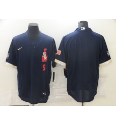 Men's Chicago White Sox Blank Nike Navy 2021 All-Star Game Authentic Jersey