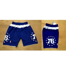 Philadelphia 76ers Dark Blue NBA Shorts