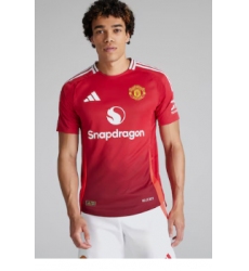 Manchester United 24-25 Home Authentic Jersey