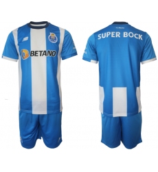 Men's FC Porto Blank Blue 2023-24 Home Soccer Jersey