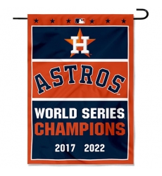 2Pcs WinCraft Astro 2 Time Champions Double Sided Garden Flag