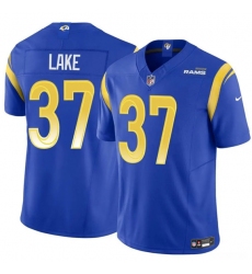 Men's Los Angeles Rams #37 Quentin Lake Blue 2025 F.U.S.E. Vapor Untouchable Football Stitched Jersey