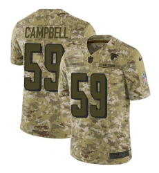 Youth Nike Atlanta Falcons #59 De'Vondre Campbell Limited Camo 2018 Salute to Service NFL Jersey