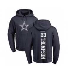 Football Dallas Cowboys #23 Darian Thompson Navy Blue Backer Pullover Hoodie