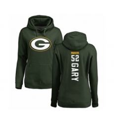 Football Women's Green Bay Packers #52 Rashan Gary Green Backer Hoodie