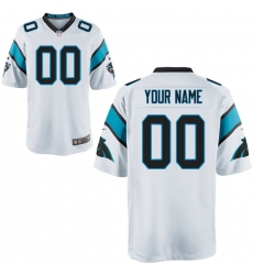 Nike Men's Carolina Panthers Customized Game White Jersey