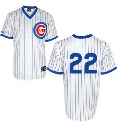 Men's Majestic Chicago Cubs #22 Jason Heyward Authentic White 1988 Turn Back The Clock Cool Base MLB Jersey