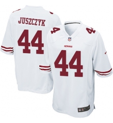 Men's Nike San Francisco 49ers #44 Kyle Juszczyk Game White NFL Jersey