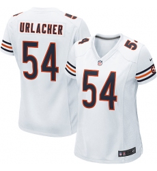 Women's Nike Chicago Bears #54 Brian Urlacher Game White NFL Jersey