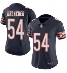 Women's Nike Chicago Bears #54 Brian Urlacher Navy Blue Team Color Vapor Untouchable Limited Player NFL Jersey Women's Nike Chicago Bears #54 Brian Urlacher Navy Blue Team Color Vapor Untouchable Limited Player NFL Jersey