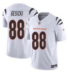 Youth Cincinnati Bengals #88 Mike Gesicki White 2024 F.U.S.E. Vapor Untouchable Limited Stitched Jersey