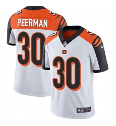 Youth Nike Cincinnati Bengals #30 Cedric Peerman Vapor Untouchable Limited White NFL Jersey