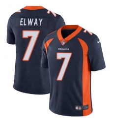 Youth Nike Denver Broncos #7 John Elway Elite Navy Blue Alternate NFL Jersey