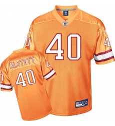 Reebok Tampa Bay Buccaneers #40 Mike Alstott Yellow Premier EQT Throwback NFL Jersey