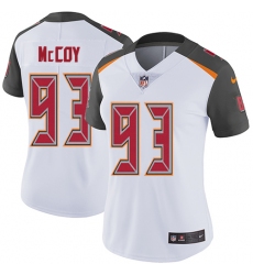 Women's Nike Tampa Bay Buccaneers #93 Gerald McCoy Elite White NFL Jersey