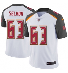 Youth Nike Tampa Bay Buccaneers #63 Lee Roy Selmon Elite White NFL Jersey