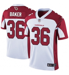 Youth Nike Arizona Cardinals #36 Budda Baker Elite White NFL Jersey
