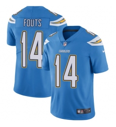 Youth Nike Los Angeles Chargers #14 Dan Fouts Elite Electric Blue Alternate NFL Jersey