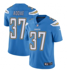 Youth Nike Los Angeles Chargers #37 Jahleel Addae Electric Blue Alternate Vapor Untouchable Limited Player NFL Jersey