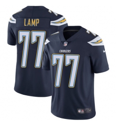Youth Nike Los Angeles Chargers #77 Forrest Lamp Elite Navy Blue Team Color NFL Jersey