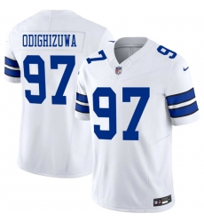 Men's Dallas Cowboys #97 Osa Odighizuwa White 2025 F.U.S.E Vapor Untouchable Limited Football Stitched Jersey